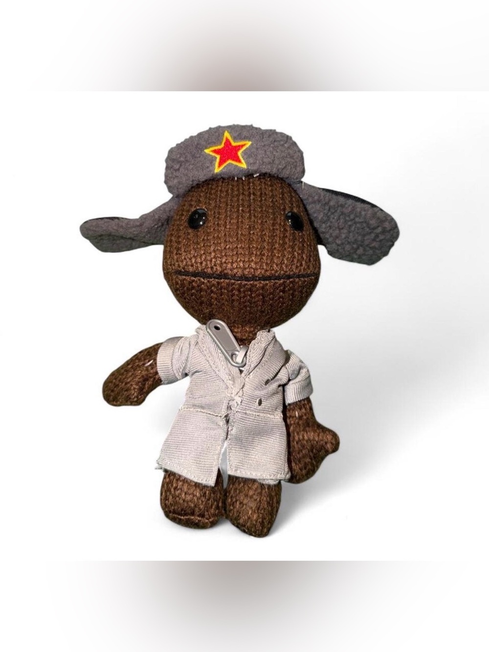 Rare Little Big Planet Russian Sackboy 7.8" Out of Print Plush Doll Toy